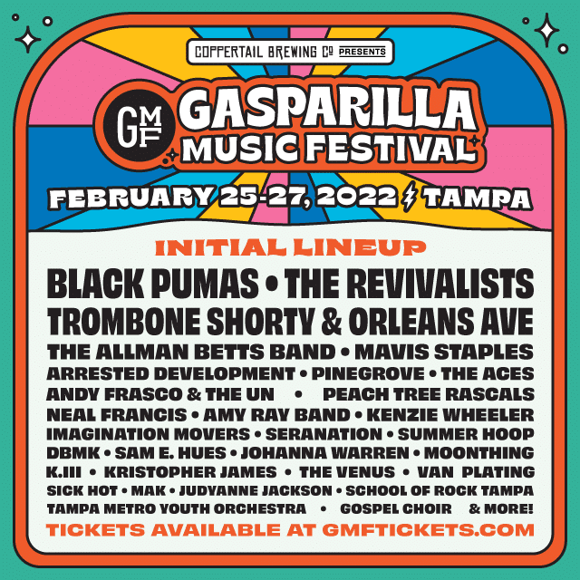 Gasparilla Music Festival 2022 | Lineup, Tickets and Dates